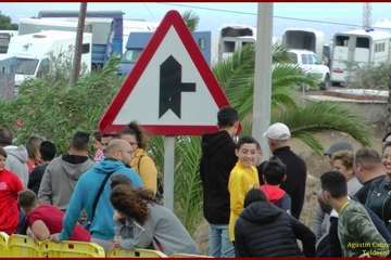 Carreras de caballos en Telde por San Gregorio (Foto TA y TF)